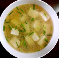羊肝豆腐汤