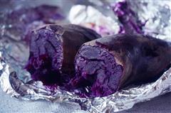 烤箱版烤紫薯