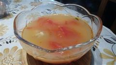 西红柿排骨汤的热量