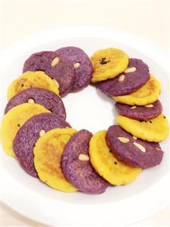 韩式地瓜饼/紫薯饼