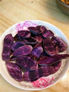 烤箱版烤紫薯