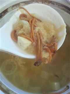 我爱煲汤-虫草花竹荪白玉汤