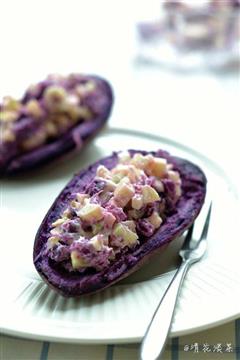 超美味的紫薯沙拉