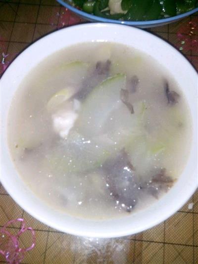 冬瓜虾仁紫菜汤