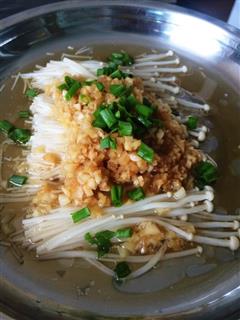 蒜蓉金针菇单身狗屌丝菜