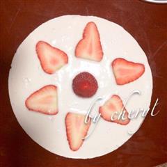 简单易做版-草莓酸奶冻芝士cack