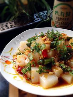 素食-酸辣米豆腐