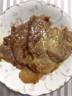 西京味噌煮猪排