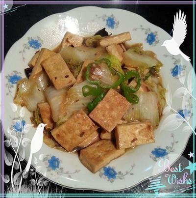 连爷爷奶奶都爱吃的-白菜炖豆腐