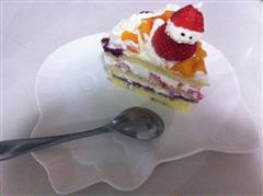 草莓芒果奶油蛋糕