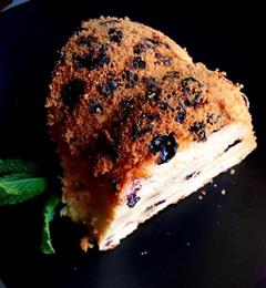 蓝莓酸奶戚风蛋糕