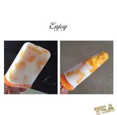 夏日芒果酸奶冰激凌