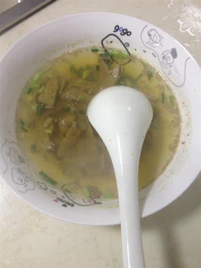 清清猪肝汤