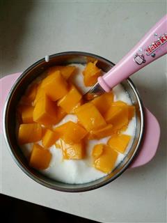 自制芒果酸奶