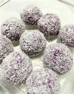 紫薯椰蓉球的热量