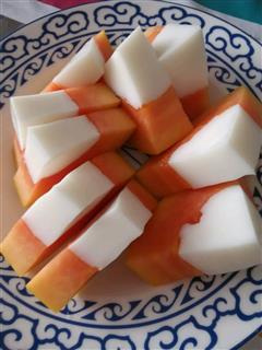 木瓜椰奶冻的热量