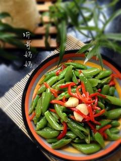 素食-清炒甜豆