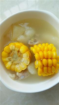 玉米山药排骨汤的热量