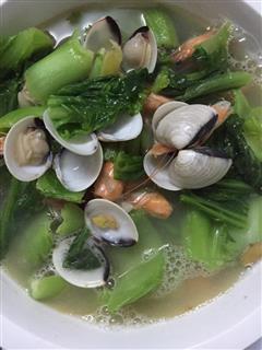 蛤蜊芥菜汤