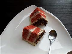 红丝绒芝士慕斯蛋糕-6寸奶油馅的热量