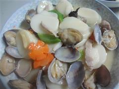 花蛤炒白粿