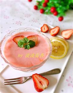 草莓酸奶昔的热量