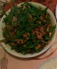 榨菜青椒肉丝