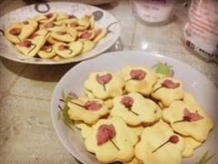 樱花饼干