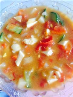 西红柿疙瘩汤的热量