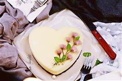 免烤蛋糕-樱花冻芝士蛋糕