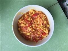番茄炒鸡蛋-浓汤版的热量