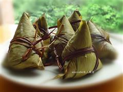 广式红豆枧水粽