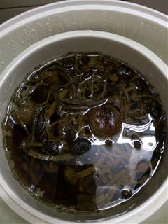 猪龙骨煲茶树菇汤
