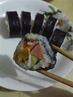 自制寿司简易方法