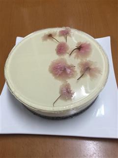 浪漫樱花芝士蛋糕