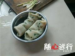 端午-煎面饼，做春卷