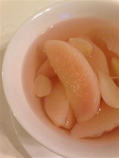 桃子百合糖水