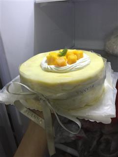 芒果千层蛋糕的热量
