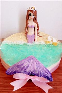 美人鱼海洋慕斯蛋糕的热量