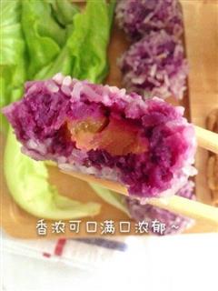 紫薯芒果珍珠球