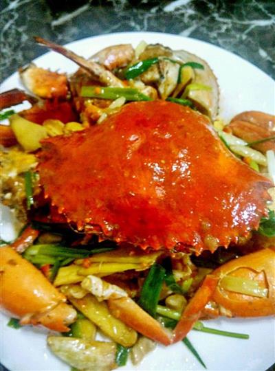 葱姜膏蟹