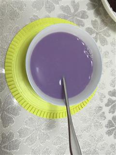 简单的紫薯豆浆