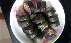 简易紫薯寿司