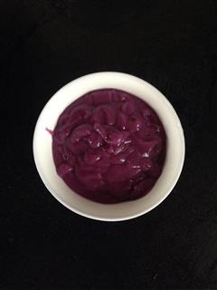 紫薯黄瓜泥