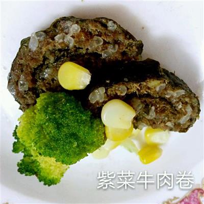 紫菜牛肉卷