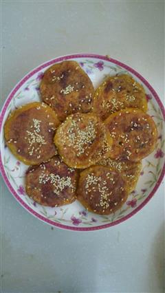 香煎南瓜紫薯饼