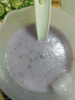 豆浆机紫薯大米粥