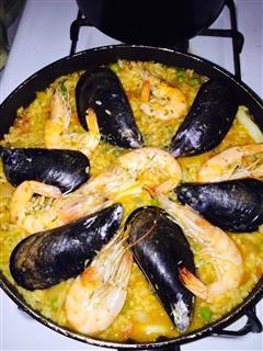 正宗西班牙海鲜饭 Paella的热量