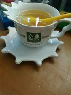 冰镇蜂蜜柚子茶