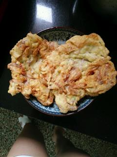 木槿花鸡蛋煎饼的热量